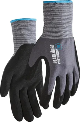 Produktbild von Blakläder Arbeitshandschuhe Nitril-überzogen Grau 2931 1455, Farbe:grau, Größe:8
