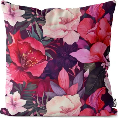 Produktbild von VOID Blumenmeer Blumenmuster Blumen Kissenbezug Kissenhülle sofa couch wohnzimmer dekoration wasserfest Outdoor Garten Kissen bezug deko