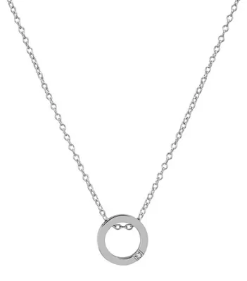 Produktbild von Steel necklace with round pendant VESN0743S