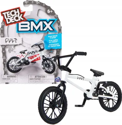 Produktbild von Tech Deck Fingerbike BMX Weiß - Mini Fahrrad Modell