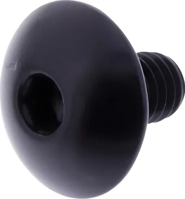 Produktbild von Linsenschraube JMP Bolt M6x1,00mm 10mm Aluminium schwarz