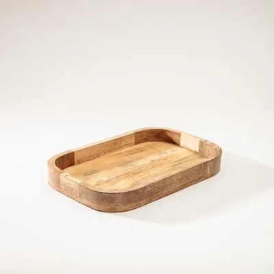 Obrázok produktu pre Drevený podnos Nature, malý, 39 x 26 x 4,5 cm
