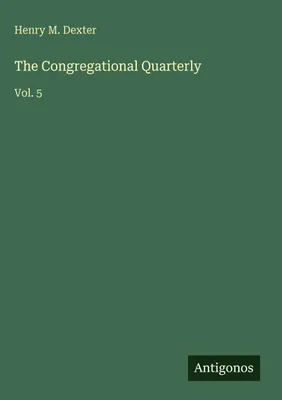 Produktbild von The Congregational Quarterly