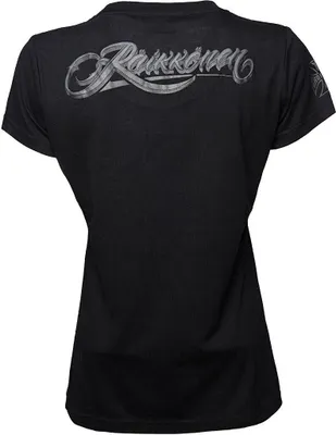Produktbild von WCC West Coast Choppers Female Shirt Kimi Raikkönen Script Logo Black-L