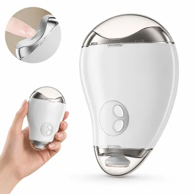 Produktbild von Elektrischer Nagelknipser, wiederaufladbarer 2-in-1 Nagelschneider mit Nagelschleifer, 3 Geschwindigkeitsstufen, leiser Betrieb mit Auffangbeh?lter fš¹r Senioren Erwachsene Babys