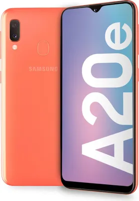Image de Samsung Galaxy A20e SM-A202 14,7 cm (5,8") Double SIM Android 9.0 4G USB Type-C 3 Go 32 Go 3000 mAh Corail, Orange