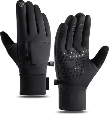 Produktbild von Wasserdichte Ski-Schneehandschuhe für Herren und Damen, isoliert im Winter für Snowboard
