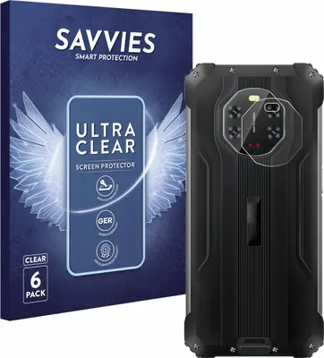 Produktbild von 6x Für Blackview BL8800 5G (NUR Kameraschutz) Schutzfolie Savvies Displayschutz Display Schutz Folie Klar Transparent