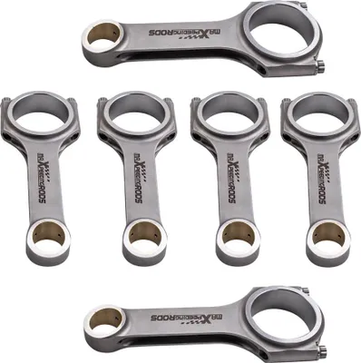 Produktbild von 6pcs Pleuel H-Schaft Bielas Bielle for BMW N55 S55 N55B30 S55B30 engine 5.681"