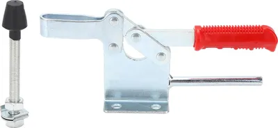 Produktbild von Schweiß-Kniehebelklemme horizontal HT‑220‑W 400 kg Haltekraft Schnellspann-Handwerkzeug