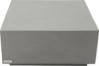Produktbild von COLORADO Couchtisch aus Beton | stabil | hochwertig | 86 x 86 x 40.6 cm