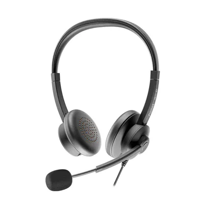 Obrázek produktu pro Axtel AXH-ACEUCDCA, Kabel, 20 - 20000 Hz, Kancelář / call centrum, Sluchátka s mikrofonem, Černá