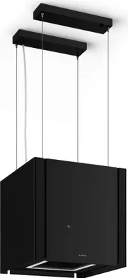 Produktbild von Klarstein Velaire Dunstabzugshaube Deckenhaube 40 cm -  , 601 m³/h Luftstrom, Touch-Bedienung, LED, Liftfunktion, Leise, Abzugshaube, Schwarz