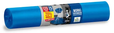 Image de SACS POUR DÉCHETS 120 L Sacs poubelle Sacs poubelle 25 pièces