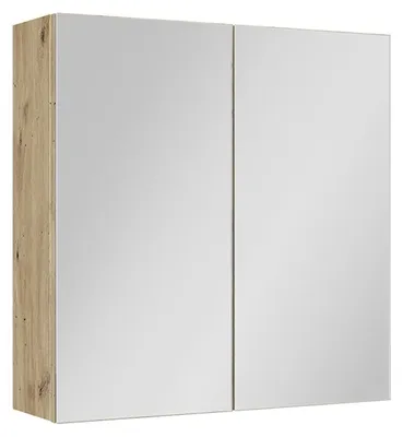 Image de Armoire de toilette Vicco Lavia Chêne Artisan 60x60.2cm, Model 66087