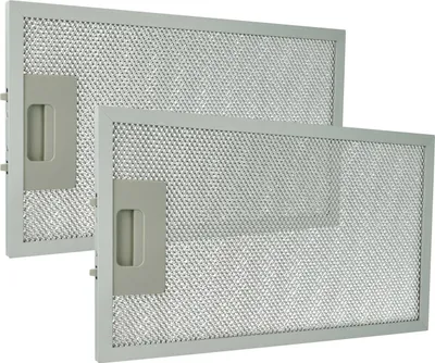Produktbild von vhbw 2x Filter Metallfettfilter kompatibel mit Klarstein Lorea, Lorea 60, Lorea 90, 10028655, 10030099 Dunstabzugshaube, Aluminium