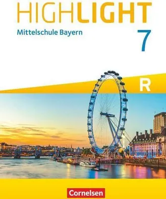 Produktbild von Highlight 7. Jahrgangsstufe - Mittelschule Bayern - Für R-Klassen - Schülerbuch