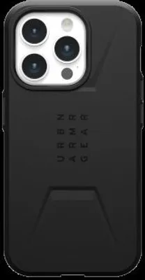 Obrázok produktu pre Puzdro UAG Civilian Magsafe pre iPhone 15 Pro v čiernej farbe