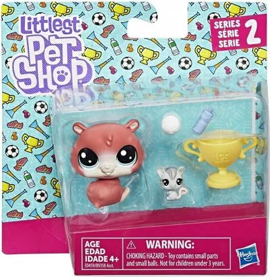 Zdjęcie produktu dla Lps Zwierzaki i akcesoria Chomik z myszką E0459 LITTLEST PET SHOP