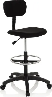 Produktbild von hjh OFFICE Arbeitshocker TOP WORK 05 671004 sw