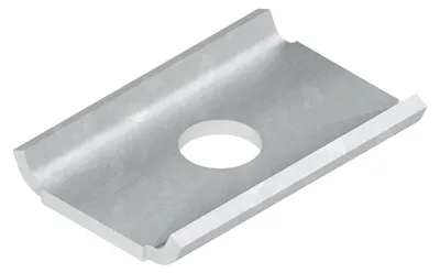 Produktbild von Niedax Gitterrinnenhaltelasche blaupassiviertDIN 50 961 GRHLG 6 V
