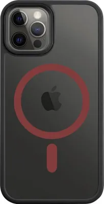 Productafbeelding van Tactical MagForce Hyperstealth 2.0 Kryt hoesje voor iPhone 12/12 Pro, zwart/rood