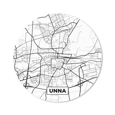 Produktbild von MuchoWow® Mauspad Mousepad Karte - Unna - Karte - Stadtplan 20x20 cm - Mousepads - Maus Mat - Pad - Mausunterlage - Schreibtischmatte