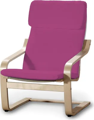 Produktbild von Dekoria Bezug für Poäng Sessel I, amarant, Sessel Poäng