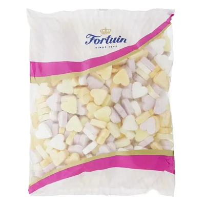 Obrázek produktu pro Fortuin - Cukrovinky Fortuin Fruitenshartjes 1 kg | Pečeme 1 kg