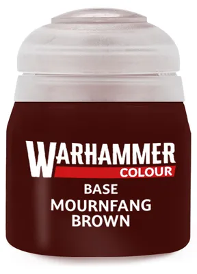 Imagen del producto de Warhammer, pintura base, color Marrón Mournfang, 12 ml