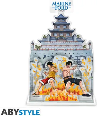 Immagine prodotto di Supporto acrilico One Piece Marineford (12 cm)