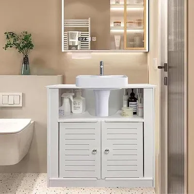 Immagine prodotto di Mobile lavabo da appoggio per bagno 30x53x33 cm