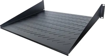 Produktbild von INTELLINET Fachboden 2HE 483x400mm bis 25kg schwarz