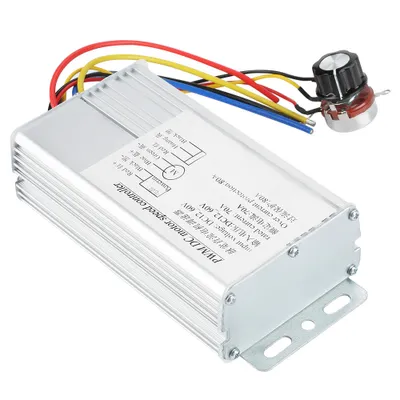 Produktbild von DC 12V-60V 70A PWM-Motordrehzahlregler, einstellbarer Antriebssteuerungsregler