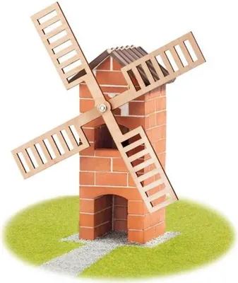 Obrázek produktu pro Směr Stavebnice Teifoc Větrný mlýn 29x18x8cm