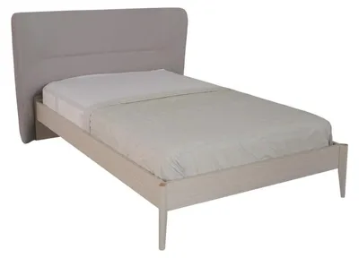 Immagine prodotto di Letto, armadio, cassettiera, comodini, scrivania, libreria, tutto in tonalità grigio per una camera da letto per adolescenti