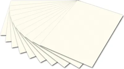 Produktbild von Folia 6701E Tonpapier - 50 x 70 cm, perlweiß