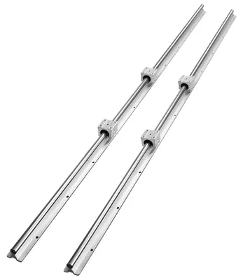 Obrázek produktu pro VEVOR 2x SBR16-1500mm lineární kolejnice Posuvná kolejnice Lineární vodicí kolejnice Vodicí kolejnice