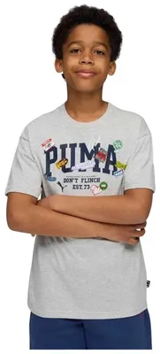 Produktbild von T-Shirt Puma Camiseta Niño/Niña Puma Basketball HooperHotline "Light Gray" für Kinder