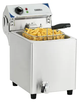 Image de Friteuse électrique 7l 2800w avec vanne de vidange - Casselin - CFEV7 -