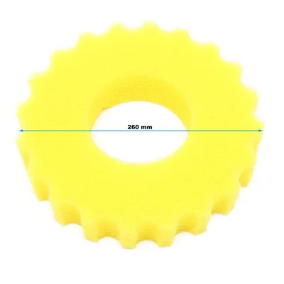 Obrázok produktu pre Náhradný diel SunSun pre tlakový filter pre jazierka CPF-280/380/500 žltá špongia, UV lampa pre tlakový filter pre jazierka, 9000 l/h filtračný systém pre jazierka, účinná filtrácia vody