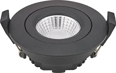Produktbild von SIGOR Einbauleuchte Diled 6W 310lm 2700-2100K Downlight schwarz 36° dimmbar