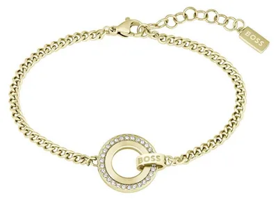 Immagine prodotto di Bellissimo bracciale in acciaio placcato oro 1580504