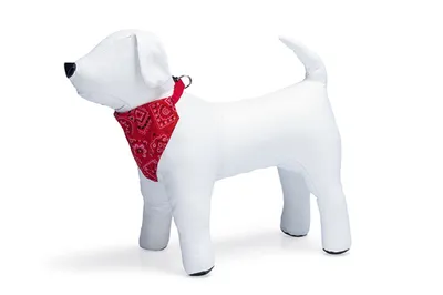 Produktbild von Karlie Halsband mit Halstuch - Hundehalsbänder - Nylon - Rot - 35-50x2 cm