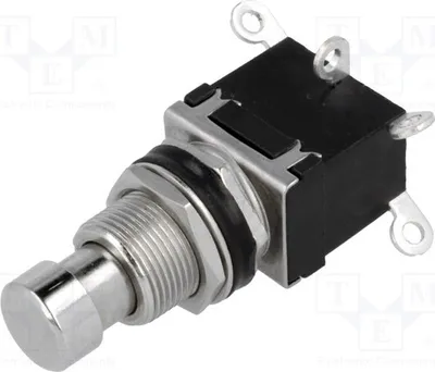 Immagine prodotto di 2 interruttori a pulsante, posizione: 2 ON-ON, diametro 12,2 mm, modello PS24202, marca Stard, 2A/250VAC