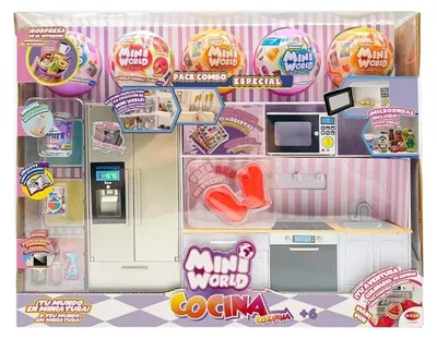 Produktbild von Miniaturküche Spielküche Spielset - 5 Überraschungskapseln - Zubehör - Ab 6 Jahren