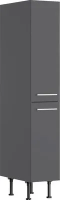 Produktbild von Optifit Apothekerschrank Ingvar420 BxTxH 30 x 58,4 x 176,6 cm anthrazit matt zerlegt KFIN MHFZ306-8+
