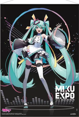 Image de Wallscroll Hatsune Miku z Miku Expo - Limitowana Edycja 50 x 70 cm