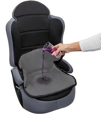 Produktbild von Autositzschoner Kindersitz Sitzerhöhung - Wasserdicht - Grau - Universalgröße - Für Kindersitze mit und ohne Rückenlehne