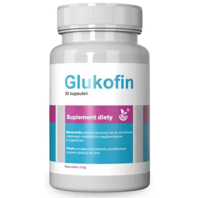 Zdjęcie produktu dla Glukofin - suplement diety 30 kapsułek